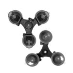 360° Rotation Ball Head Triple Suction Cup Car Phone Holder Action Camera - Image 2