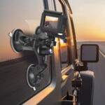 360° Rotation Ball Head Triple Suction Cup Car Phone Holder Action Camera - Image 6