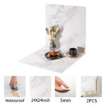Solid PVC Board Waterproof Backdrop Double Sided 60x60cm - Image 3