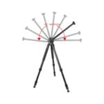 KINGJOY T1008R Multi-Function Tripod + G0 Ball Head - Image 5