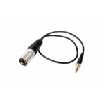 Audio Cable XLR Male to 3.5mm Mini Jack