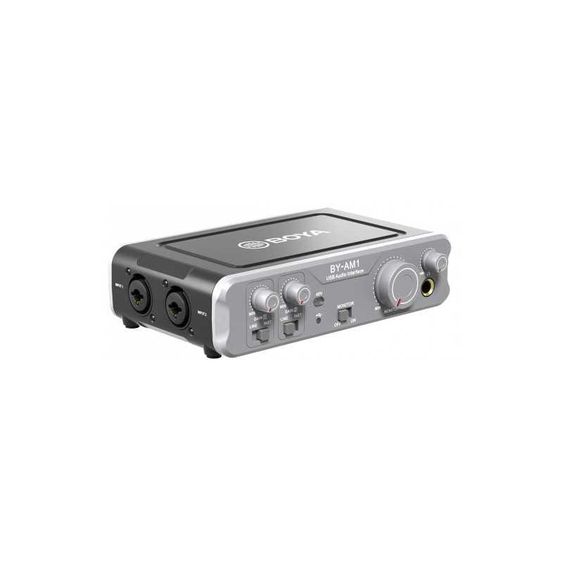 BOYA BY-AM1 Audio Mixer with Two USB Channels (7) BOYA BY-AM1 Audio Mixer with Two USB Channels - Image 1