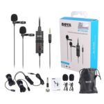 BOYA BY-M1DM Dual Omnidirectional Lavalier Microphone - Image 6