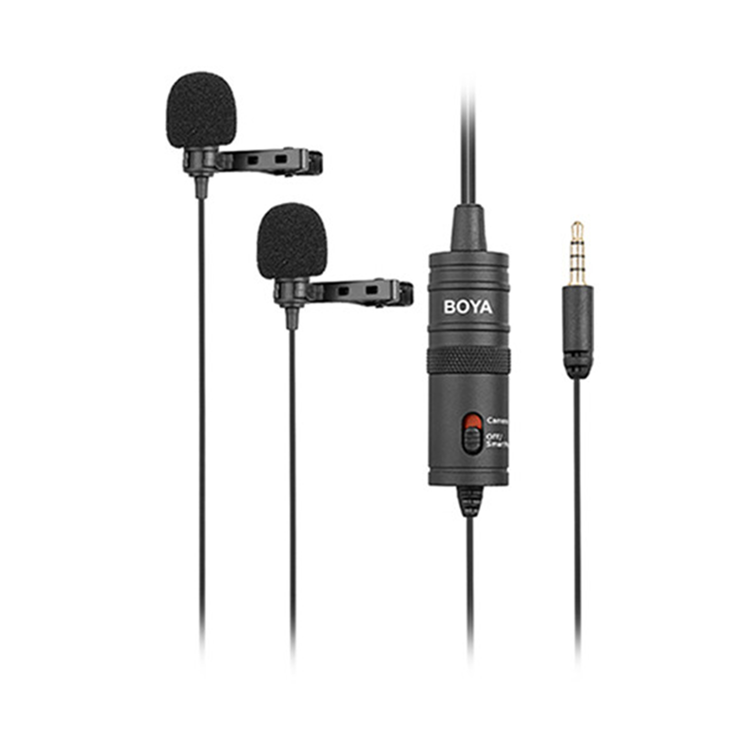 BOYA BY-M1DM Dual Omnidirectional Lavalier Microphone (6) BOYA BY-M1DM Dual Omnidirectional Lavalier Microphone - Image 1