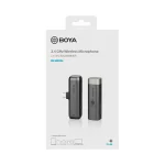 BOYA BY-WM3U Digital True-Wireless Microphone System for Android Devices, Cameras, Smartphones (2.4 GHz) - Image 4