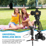 BOYA BY-WM4 PRO-K2 Two-Person Digital Camera-Mount Wireless Omni Lavalier Microphone System - Image 6