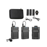 BOYA BY-WM4 PRO-K2 Two-Person Digital Camera-Mount Wireless Omni Lavalier Microphone System - Image 7