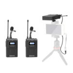 BOYA BY-WM8 PRO-K2 uhf Dual-Channel Wireless Microphone System - Image 6