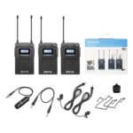 BOYA BY-WM8 PRO-K2 uhf Dual-Channel Wireless Microphone System - Image 7