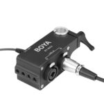 BOYA By-MA2 2-Channel On-Camera XLR Audio Mixer for DSLR, Mirrorless and Camcorders - Image 3