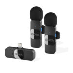 BOYA BY-V2 Ultracompact 2-Person Wireless Microphone System with Lightning Connector for iOS Devices (2.4 GHz)