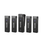 BOYA BY-W4 Ultracompact 4-Person Wireless Microphone System for Cameras and Smartphones (2.4 GHz)