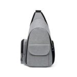 Bag Slag Gray Triangle with Backpack Cover