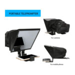 Destview T1 Smartphone Teleprompter with Remote Control 5 inch - Image 3