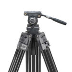 Cayer BF65LH Carbon Fiber Twin-Leg Professional Video Tripod with N15 Video Head - Image 2