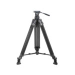Cayer BF65LH Carbon Fiber Twin-Leg Professional Video Tripod with N15 Video Head