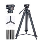 Cayer FV504 Professional Video Tripod - Image 3