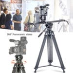 Cayer FV504 Professional Video Tripod - Image 4