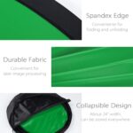 Collapsible Background Screen Double-Sided Green _ Blue 2-in-1 - Image 6