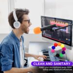 Colorful Foam Handheld Mic Cover - Image 3