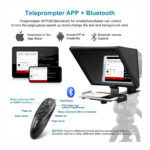 Desview T12 Foldable Portable Teleprompter - Image 8