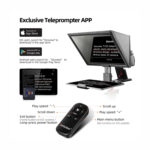 Desview T12S Teleprompter 12.9 inch Tablet Teleprompter - Image 3