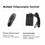Desview T22 Teleprompter Set with 21.5 Self-Reversing Monitor - Image 7