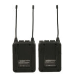 LENSGO LWM-328C Lavalier  Lapel Wireless Microphone Set with TF Card Slot (2 Transmitter + 1 Receiver) - Image 2