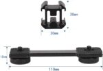 Extend Mount Bracket Gimbal Triple Cold Shoe Mounts Plate - Image 4