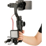 Extend Mount Bracket Gimbal Triple Cold Shoe Mounts Plate - Image 2