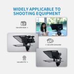 FeelWorld TP16 Folding Teleprompter with Remote Control for Tablets - Image 4