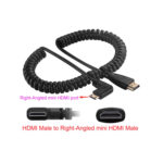 Flexible Cable HDMI to Right Angle Mini HDMI 2M - Image 4