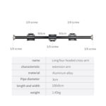 Function Horizantal Tripod Arm 100cm - Image 3
