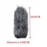 Fur cover windshield Microphones 20cm - Image 2