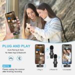 K9 Wireless Lavalier Microphone System 2 Mics for iPhone - Image 6