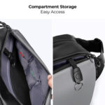 K&F Concept Alpha Camera Sling Bag (Silver, 10L) - Image 8