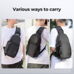 K&F Concept Camera Sling Bag (Black, 10L) - Image 7