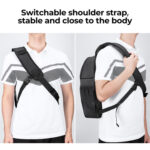 K&F Concept Camera Sling Bag (Black, 10L) - Image 8