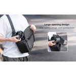 K&F Concept Camera Sling Bag (Black, 10L) - Image 10