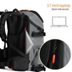 K&F Concept Outdoor Camera Backpack with Shoulder bag - Image 6