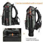 K&F Concept Outdoor Camera Backpack with Shoulder bag - Image 7