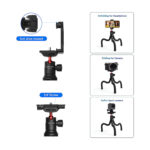 KINGJOY KT-660+BD-50 Flexible Octopus Tripod Rotatable Ball Head - Image 5