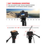 KINGJOY MP208F + VT1510+ M3 Proff. Video & Photo  Monopod with Fluid Drag Head - Image 3