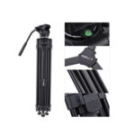 KINGJOY VT-2500 Video Tripod with Fluid Head - Image 4