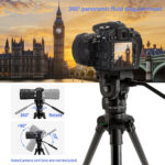 KINGJOY  VT-866 Video Tripod with Fluid Head - Image 5
