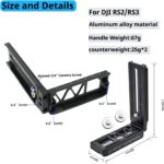 L-Shaped Quick Release Plate for DJI RS3-RS2-RSC2 - Image 4