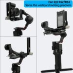 L-Shaped Quick Release Plate for DJI RS3-RS2-RSC2 - Image 2