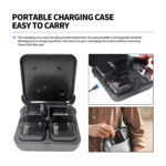 LENSGO 348C 1V2 Wireless Lavalier Microphone and Recorder System - Image 2