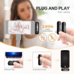LensGo 518C MINI Wireless Microphone with Lightning Connector for iOS Devices - Image 5