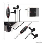LensGo LYM-DM1 Double Mini Omnidirectional Lavalier Microphone - Image 6